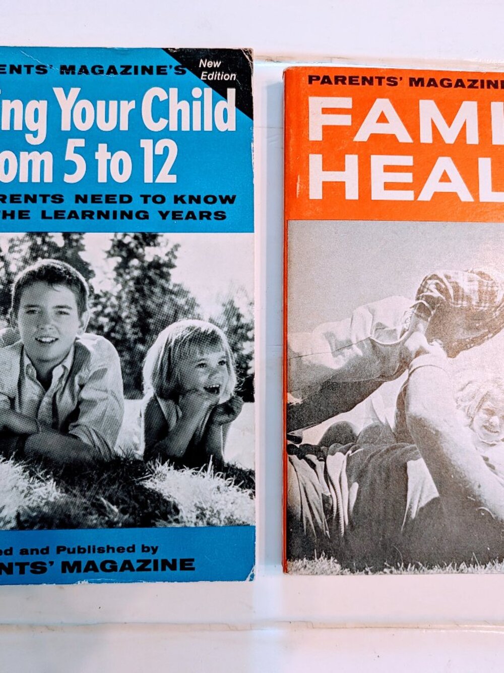 VTG Lot of 2 Parents’ Magazine Books 60s Family Health & Guiding Your Child 5-12